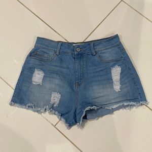 Jean shorts